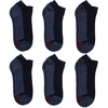 Black/Grey - 6 Pair Pack