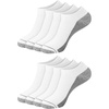 White With Gray Logo - 8 Pack