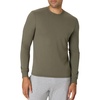 image:imageHanes Mens Originals Long Sleeve TShirt Lightweight TriBlend Jersey Tee for MenFatigue Green