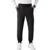 image:imageHanes Mens Scrubs Healthcare Joggers Scrub Joggers for Men MoistureWicking amp Odor Control Multiple PocketsNew Ebony