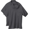 image:imageHanes Mens Short Sleeve Jersey Pocket Polo Pack of 2Charcoal Heather
