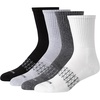 White/Black/Gray - Crew