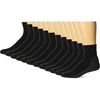 Black - Ankle 12 Pair
