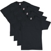 image:imageHanes Mens TShirt Pack  4 or 6 Pack  EssentialT Crewneck Cotton TShirts  Everyday Mens Clothing  Big amp TallBlack