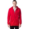 image:imageHanes Mens Ultimate FullZip Hoodie Mens Hooded Fleece Sweatshirt with ZipperDeep Red