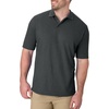 image:imageHanes Mens XTemp Short Sleeve Polo Shirt Midweight Mens ShirtCharcoal Heather