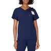 image:imageHanes Womens Premium Scrubs Top with Single Pocket Comfort Fit Scrubs for Women Nurse EssentialsAthletic Navy