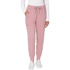 image:imageHanes Womens Scrub Joggers Comfort Fit Healthcare Pants for Women MoistureWicking Medical Scrubs with Odor ControlPink Mauve