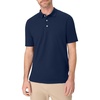 image:imageHanes mens Xtemp Performance Polo Cotton Blend Sport Shirt for Men With Odor ControlNavy