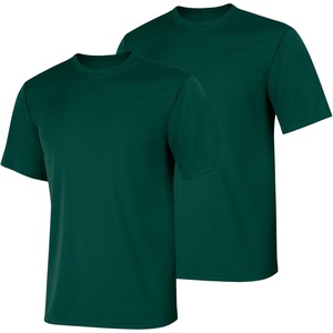 image:imageHanes Mens Cool Dri Performance TShirt MoistureWicking Short Sleeve Tee 40 UPF Protection 2 Or 5 PackDeep Forest  2 Pack