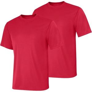 image:imageHanes Mens Cool Dri Performance TShirt MoistureWicking Short Sleeve Tee 40 UPF Protection 2 Or 5 PackDeep Red  2 Pack