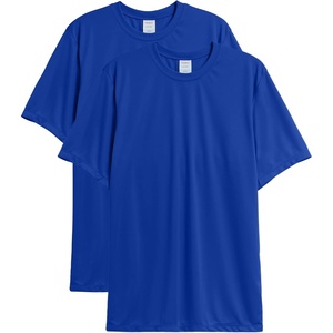 image:imageHanes Mens Cool Dri Performance TShirt MoistureWicking Short Sleeve Tee 40 UPF Protection 2 Or 5 PackDeep Royal  2 Pack