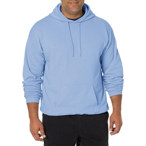 image:imageHanes Mens Hoodie  EcoSmart Fleece Hooded Sweatshirt for Men amp Women  Midweight Fleece  Big amp Tall AvailableLight Blue