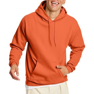 image:imageHanes Mens Hoodie  EcoSmart Fleece Hooded Sweatshirt for Men amp Women  Midweight Fleece  Big amp Tall AvailableOrange