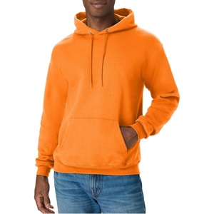 image:imageHanes Mens Hoodie  EcoSmart Fleece Hooded Sweatshirt for Men amp Women  Midweight Fleece  Big amp Tall AvailableSafety Orange