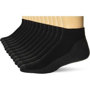image:imageHanes Mens Low Cut and NoShow MoistureWicking XTemp Cushioned Athletic Socks 12 or 14 PackBlack  Low Cut 12 Pair