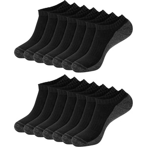 image:imageHanes Mens Low Cut and NoShow MoistureWicking XTemp Cushioned Athletic Socks 12 or 14 PackBlack  No Show 14 Pair