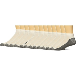 image:imageHanes Mens Low Cut and NoShow MoistureWicking XTemp Cushioned Athletic Socks 12 or 14 PackWhite  Low Cut 12 Pair