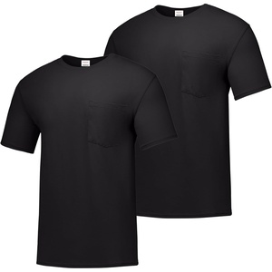 image:imageHanes Mens Mens Workwear Short Sleeve Tee 2PackBlack