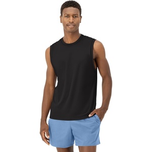 image:imageHanes Mens Moves Tank Performance Tank for Men MoistureWicking Tank Top 4Way StretchBlack