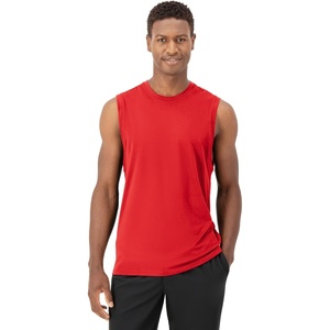 image:imageHanes Mens Moves Tank Performance Tank for Men MoistureWicking Tank Top 4Way StretchHolly Berry Red