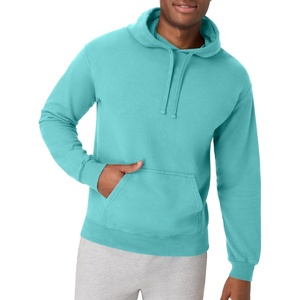 image:imageHanes Mens Originals Fleece Hoodie Garment Dyed Hooded Sweatshirt Unisex Fleece PulloverMint