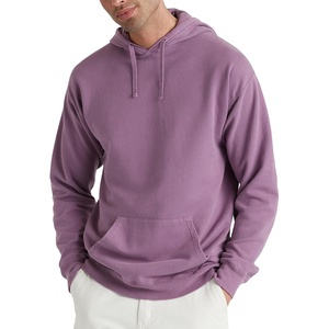 image:imageHanes Mens Originals Fleece Hoodie Garment Dyed Hooded Sweatshirt Unisex Fleece PulloverPurple Plum Raisin