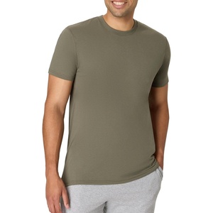 image:imageHanes Mens Originals Lightweight TShirt Crewneck TShirts for Men TriBlend TeeFatigue Green
