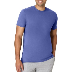 image:imageHanes Mens Originals Lightweight TShirt Crewneck TShirts for Men TriBlend TeeRoyal Triblend