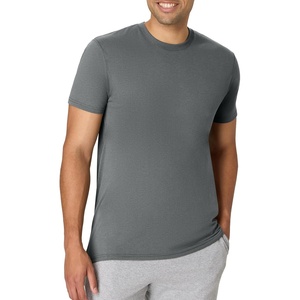 image:imageHanes Mens Originals Lightweight TShirt Crewneck TShirts for Men TriBlend TeeSlate Triblend