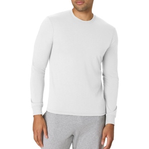 image:imageHanes Mens Originals Long Sleeve TShirt Lightweight TriBlend Jersey Tee for MenEco White