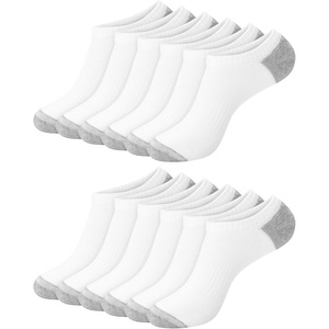 image:imageHanes Mens Socks Active Cool Xtemp Lightweight Moisturewicking Cushioned Ankle Crew and No Show 12 and 14 Pair PacksWhite  No Show 12 Pair
