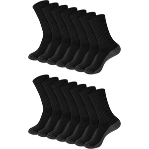 image:imageHanes Mens Socks Xtemp Cushioned Low Cut Socks 12 amp 14 Pair PacksBlack  Crew 14 Pair