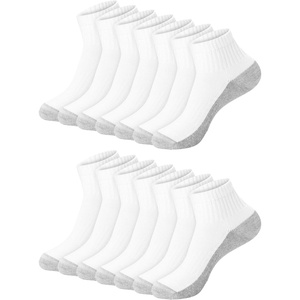 image:imageHanes Mens Socks Xtemp Cushioned Low Cut Socks 12 amp 14 Pair PacksWhite  Ankle 14 Pair