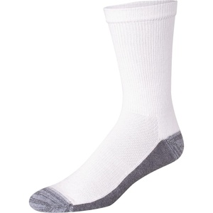image:imageHanes Mens Socks Xtemp Cushioned Low Cut Socks 12 amp 14 Pair PacksWhite  Crew 12 Pair