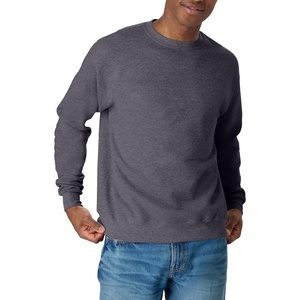 image:imageHanes Mens Sweatshirt EcoSmart Fleece Crewneck Sweatshirt Big amp Tall Available 1 or 2PackCharcoal Heather