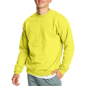 image:imageHanes Mens Sweatshirt EcoSmart Fleece Crewneck Sweatshirt Big amp Tall Available 1 or 2PackSafety Green  1 Pack