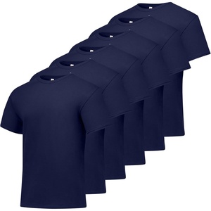image:imageHanes Mens TShirt Pack  4 or 6 Pack  EssentialT Crewneck Cotton TShirts  Everyday Mens Clothing  Big amp TallNavy  6 Pack
