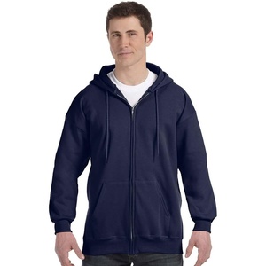 image:imageHanes Mens Ultimate FullZip Hoodie Mens Hooded Fleece Sweatshirt with ZipperNavy