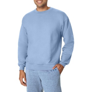 image:imageHanes Mens Ultimate Sweatshirt Heavyweight Fleece Sweatshirt Crewneck Pullover for MenLight Blue