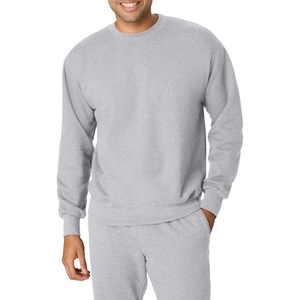 image:imageHanes Mens Ultimate Sweatshirt Heavyweight Fleece Sweatshirt Crewneck Pullover for MenLight Steel
