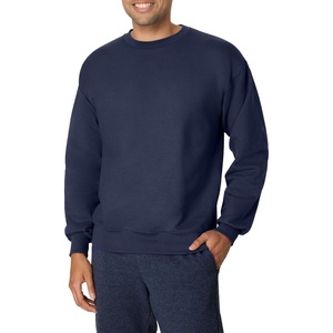 image:imageHanes Mens Ultimate Sweatshirt Heavyweight Fleece Sweatshirt Crewneck Pullover for MenNavy