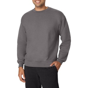 image:imageHanes Mens Ultimate Sweatshirt Heavyweight Fleece Sweatshirt Crewneck Pullover for MenOxford Gray