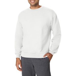 image:imageHanes Mens Ultimate Sweatshirt Heavyweight Fleece Sweatshirt Crewneck Pullover for MenWhite