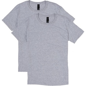 image:imageHanes Mens XTemp Performance TShirt Pack Cotton Blend MoistureWicking Tees for Men 2PackLight Steel