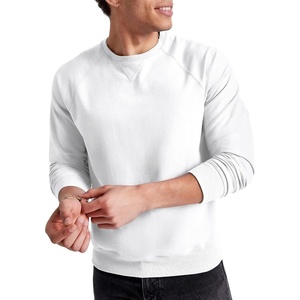 image:imageHanes Originals Mens French Terry Sweatshirt TriBlend Crewneck Sweatshirt for MenWhite