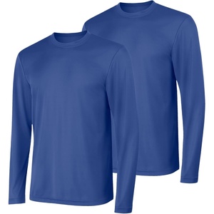 image:imageHanes Sport Mens LongSleeve TShirt Pack Cool DRI MoistureWicking Performance TShirts Performance Tee 2PackDeep Royal