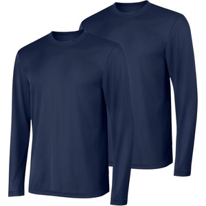 image:imageHanes Sport Mens LongSleeve TShirt Pack Cool DRI MoistureWicking Performance TShirts Performance Tee 2PackNavy