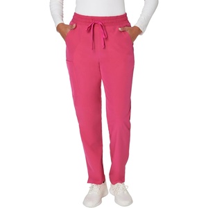 image:imageHanes Womens Comfort Fit Scrub Pants MoistureWicking Healthcare Scrubs for Women 3 PocketsFuchsia Pink