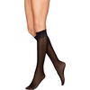 image:imageHanes Alive Womens Full Support Sheer Toe Knee High StockingsJet Pack of 6